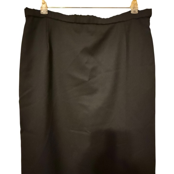 Pendleton 100% Wool Skirt SZ Office Career Slit - Picture 5 of 6
